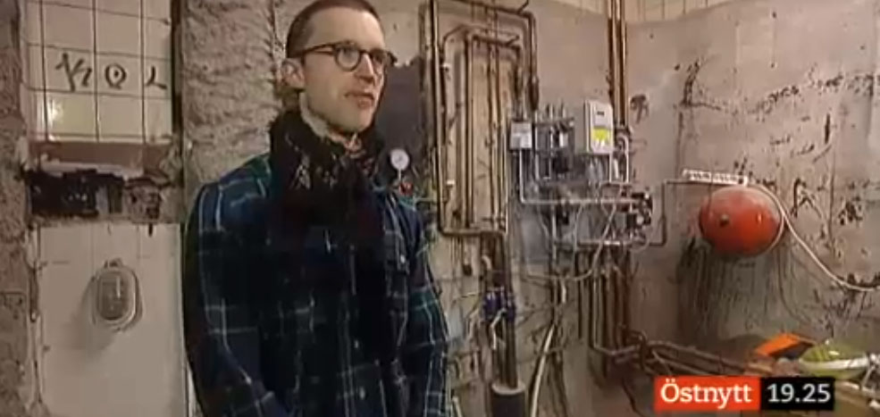 Swedish Television and Swedish Radio on Art Lab Gnesta