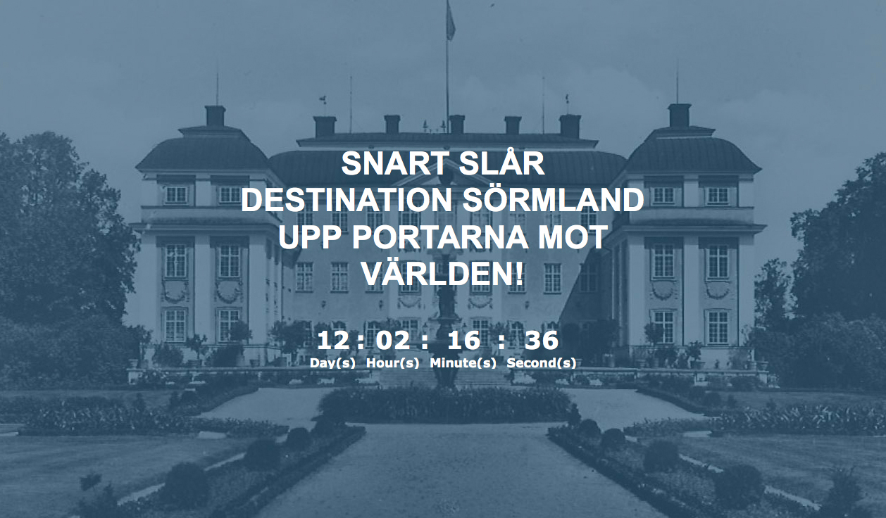Release of Destination Sörmland